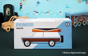 ANTHROPOLOGIE MADERA PIONERO COCHE DE JUGUETE CLÁSICO DE CANDYLAB - NUEVO EN CAJA - ¡UN DULCE PASEO! - Imagen 1 de 7