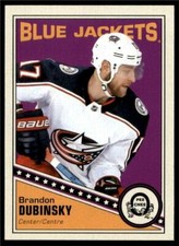2019-20 UD OPC O-Pee-Chee Retro Base #62 Brandon Dubinsky - Blue Jackets