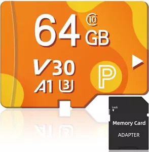 Pumaimai Memory Card 64GB, High Speed SD Card, Full HD Video Mini SD Card... - Picture 1 of 7