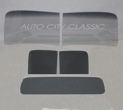 Parabrisas de cristal puerta trasera 1946 1947 Ford Pickup personalizado gris conjunto Foto 1 de 4