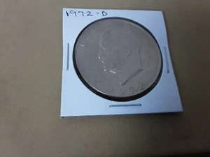1972 D Eisenhower Dollar, In VG+++ Condition - Picture 1 of 2