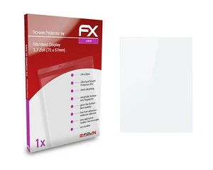 atFoliX Pellicola Vetro per Standard 3,7 (75x57mm) 9H Armatura di protezione - Picture 1 of 4