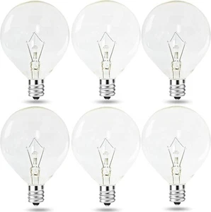 (6 Packs)Scentsy Light Bulbs for Warmer - 25 Watt Bulb for Full Size Wax Melt - Picture 1 of 16