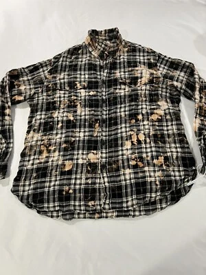 Camisa Saint Laurent Hedi Slimane Franela Blanqueada. S. $990 Foto 1 de 4