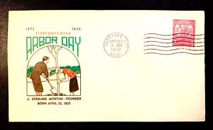 US Postage SC #717 ARBOR DAY 1932 J. H. Jenkins FDC $18.49 Free shipping - Picture 1 of 2