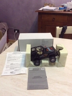 Rarissima macchina radiocomandata Jeep Gig Nikko 1:32 nuova in box da collezione - Immagine 1 di 4