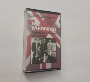 Vintage Cassette Tape The Best of British Rock Yardbirds Eric Clapton Jeff Beck - Picture 1 of 6