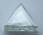 F SI1 BEAUTIFUL TRIANGLE SHAPE NATURAL DIAMOND UNCUT DIAMOND 0.87 CARAT GEMSTONE