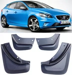 Genuine Full Set Splash Guards Mud Flaps Fender FOR 2014-2024 Volvo V40 R-Design - Picture 1 of 8