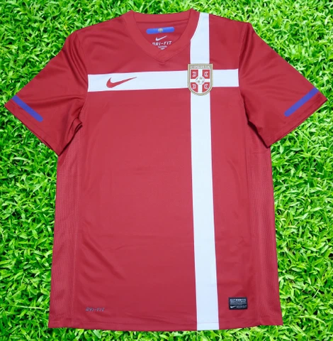Serbia Soccer Jersey Football Shirt 100% Original Size S 2010 World Cup Home Cover
