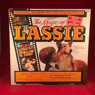 ORIGINAL SOUNDTRACK The Magic Of Lassie 1979 UK Vinyl LP Film Debby Pat Boone - Image 1 of 4