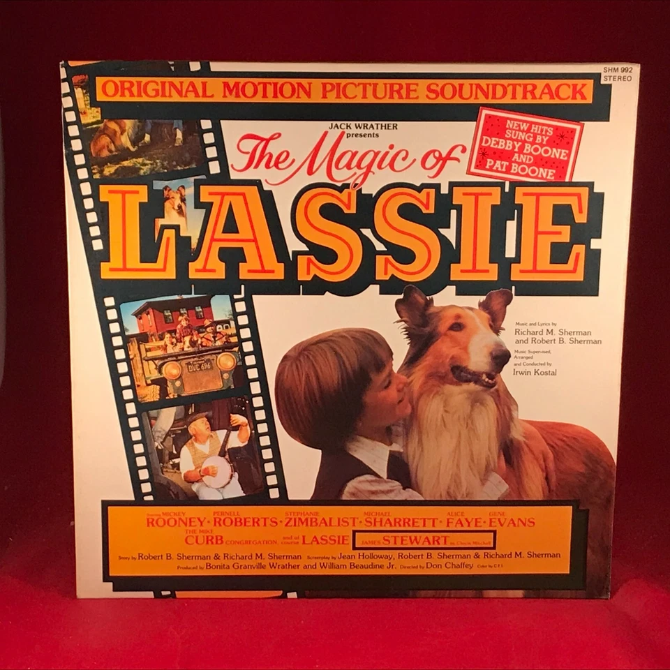 ORIGINAL SOUNDTRACK The Magic Of Lassie 1979 UK Vinyl LP Film Debby Pat Boone - Image 1 of 4