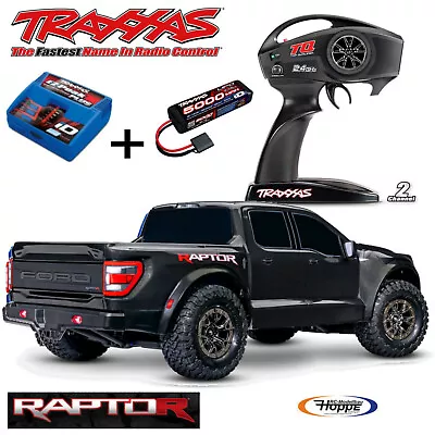 TRAXXAS TRX101076-4BLK Ford Raptor-R 4x4 VXL Black  1/10 Pro-Scale+4A Lader+Akku - Bild 1 von 4