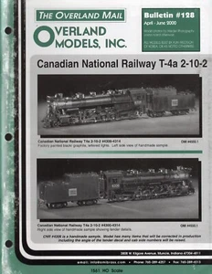 catalogo OVERLAND MODELS MAIL Bulletin 128 2000 Canada E aa - Picture 1 of 2
