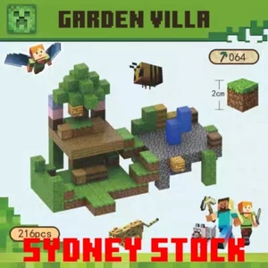 Minecraft Magnetic Building Blocks - Garden Villa 216pcs (T064) STEM - Picture 1 of 7