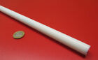 Acetal Copolymer Pom Round Rod, White .625" Dia X 60" Length, 2 Units. 10 Ft