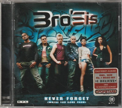 Bro'Sis – Never Forget (Where You Come From) - 2002 - CD - - Bild 1 von 2