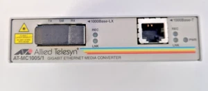 Allied Telesyn AT-MC1005/1 Gigabit Ethernet Media Converter Glasfaser - Afbeelding 1 van 1