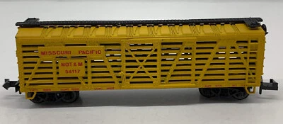 Trix Box Stock Car Train Missouri Pacific #54117 N Scale - Image 1 of 4
