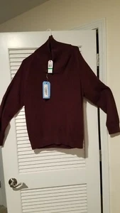 Nautica Men's Maroon Pullover Sweater! New W Tags! - Picture 1 of 3