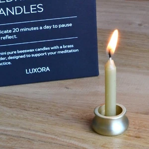 Mini Mindful Meditation Candle Set, 20 minute meditation candle set - Aust Made - Picture 1 of 5