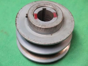 MASKA D8400x1-1/8 TWO GROOVE 1-1/8 BORE VARIABLE PITCH SHEAVE PULLEY V-BELT 4.15 - Imagen 1 de 1