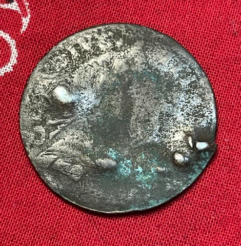 Crude George III Simian Non-Regal Colonial Rare Halfpenny US Great Scarce Coin Cover