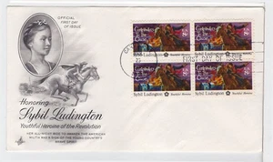 TurtlesTradingPost- Sybil Ludington 1975 FDC #1559 Artcraft Block of 4 - Picture 1 of 1