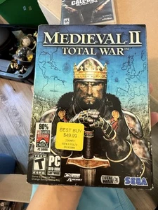 Total War MEDIEVAL 2 II PC\DVD + Manual  & techchart * - Picture 1 of 5