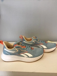 Reebok Verse Women's Sneakers Shoes Athletic 8.5   Lt Blue w/Lt Pink/Orange Trim - Picture 1 of 9