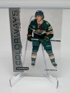 2024-25 Upper Deck Synergy Liam Ohgren Colorways #L-5 Minnesota Wild - Picture 1 of 2