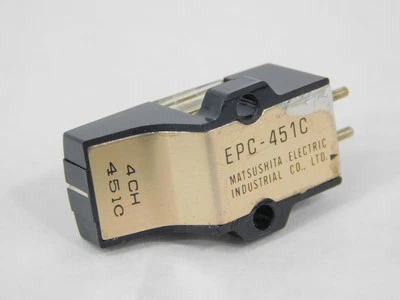 Cartucho fono vintage Matsushita Panasonic EPC-451C con lápiz óptico (devoluciones gratuitas) Foto 1 de 4