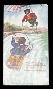 Vintage The Cracker Jack Bears Niagara Falls Postcard Post Card - Bild 1 von 2