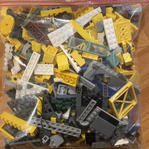 Lego Toy Lot Bulk 2 Lbs Mixed Building Bricks Blocks Parts Pieces Heads - Picture 1 of 24