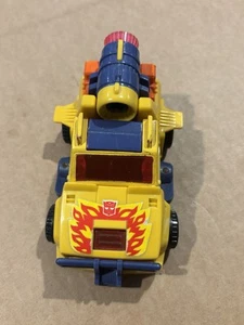 TRANSFORMERS G2 SCORCH FIRE ROAD TURBOMASTER Takara Hasbro 1991 Con Cannone ! - Imagen 1 de 11