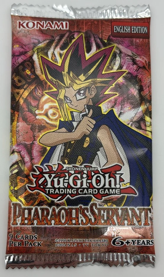 Yu-Gi-Oh! TCG Pharaoh's Servant Sealed Collectible Card Game Packs