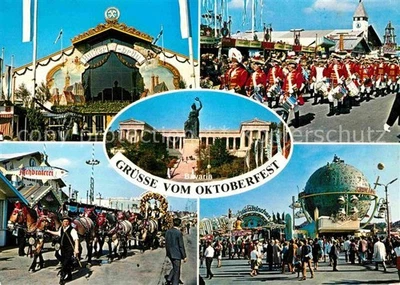 Oktoberfest Muenchen Parade Trommel Hackerbraeu-Festhalle - Bild 1 von 2