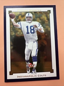 2002 Fleer Tradition Football - PEYTON MANNING #14 - Indianapolis Colts - Picture 1 of 2