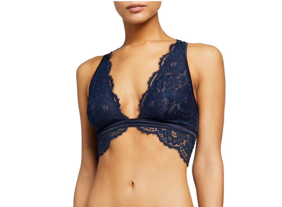 Bralette COSABELLA Magnolia Alto Triángulo Azul L142812 Talla Pequeña Foto 1 de 2