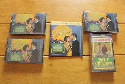READERS DIGEST SOFT N SENTIMENTAL CASSETTE LOT+ BONUS COUNTRY TAPE [NEW SEALED] - Image 1 of 4