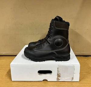 GENUINE ITALIAN ARMY PARA ANFIBI BOOTS LEATHER BROWN NEW 10.5 UK -11.5 US -45 EU - Picture 1 of 6
