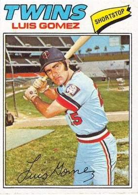 1977 Topps Baseball Luis Gomez #13 NM/MT MINNESOTA TWINS HIGH GRADE/SHARP - Image 1 of 2