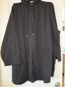 Roamans black zip sweatshirt with hood 2x new without tags - Picture 1 of 1