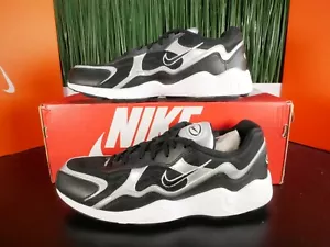 Nike Air Zoom Alpha Retro Mens Running Shoes Black Silver BQ8800-004 Size 10 - Picture 1 of 10