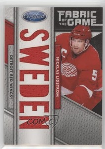 2011-12 Certified National Die-Cut /25 Nicklas Lidstrom #49 HOF