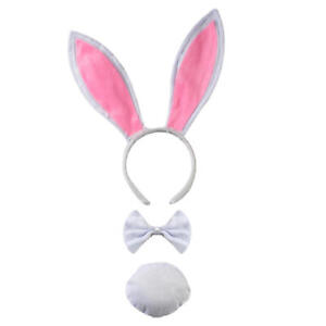 Bunny Plush Ear Headband for Easter Party Favors,Rabbit Cosplay Accessories