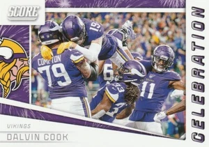 DALVIN COOK (Vikings) 2019 Panini/Score Football Series Card - Card Number C-4 - Picture 1 of 2
