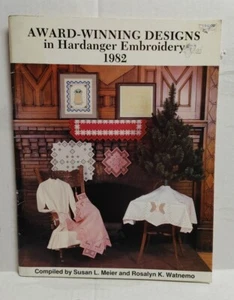 Award Winning Designs In Hardanger Embroidery Book 1982 Meier Watnemo - Picture 1 of 3