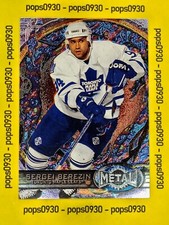 Sergei Berezin, Toronto Maple Leafs, 1997, Metal, Rookie, #171