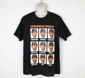San Francisco Giants T Shirt Mens XL Face Expressions of Bumgarner SGA Black  - Picture 1 of 13